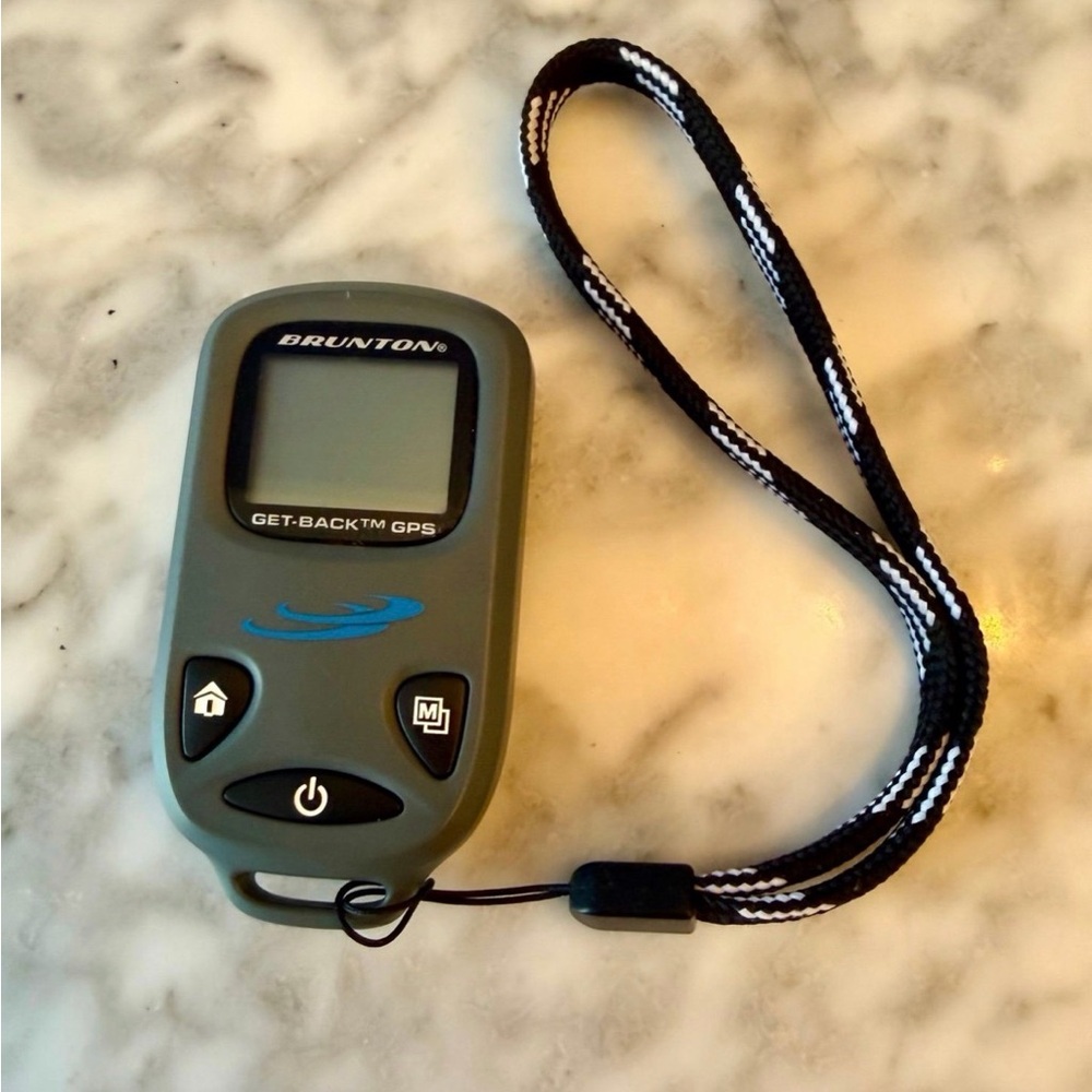 Brunton GetBack Mini GPS Get Back USB Keychain Emergency Hiking Outdoors